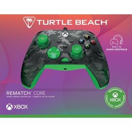 Turtle Beach® Rematch™ Core – Ghost Black Camo/Green / Xbox Series X