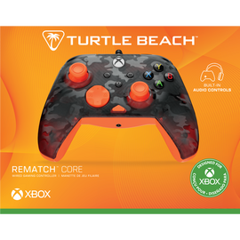 Turtle Beach® Rematch™ Core – Ghost Black Camo/Orange / Xbox Series X