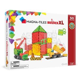 MAGNA-TILES - Builder XL 50 pcs (90289) / Toys