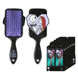 Disney Nightmare Before Christmas Jack & Sally hairbrush |  Techbox