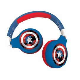 Lexibook - Avengers - 2 in 1 Bluetooth foldable Headphones (HPBT010AV) / Toys