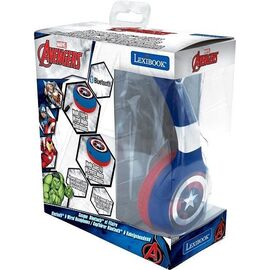 Lexibook - Avengers - 2 in 1 Bluetooth foldable Headphones (HPBT010AV) / Toys