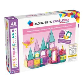 MAGNA-TILES - Castle Deluxe 48 Piece Set (90291) / Toys