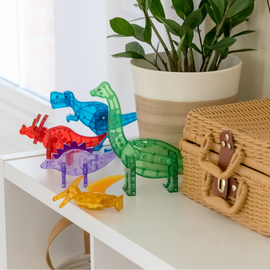 MAGNA-TILES - DDinos 5 Piece Set (90229) / Toys