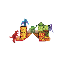 Magna-Tiles - Dino World 40 pcs set (90232) / Toys