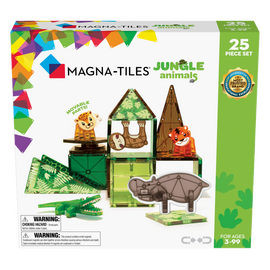 Magna-Tiles - Jungle Animals 25 pcs set (90222) / Toys