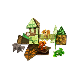Magna-Tiles - Jungle Animals 25 pcs set (90222) / Toys