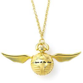 Harry Potter Golden Snitch watch necklace |  Techbox