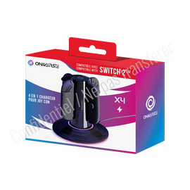 Oniverse Nsw2 4 Joycons Charging Dock / Nintendo Switch 2 - Nintendo Switch 2 Accessories - Accessories for Consoles - Techbox