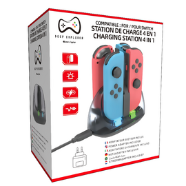 Deep Explorer - 4 In 1 Charging Station / Nintendo Switch