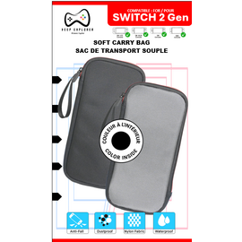 Deep Explorer - Soft Carry Bag Black / Nintendo Switch 2 - Nintendo Switch 2 Accessories - Accessories for Consoles - Techbox