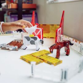 MAGNA-TILES - Farm 25 Piece Set (90223) / Toys
