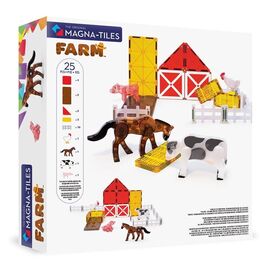 MAGNA-TILES - Farm 25 Piece Set (90223) / Toys