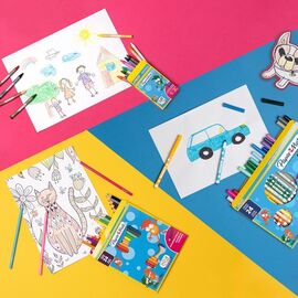 Paper Mate - Children's Colouring Felt Tip Pens 12-Blister (2166507) / Toys