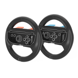 Trade Invaders - Wheels for Switch 2 Joy-con x2 - Black / Nintendo Switch 2 | Techbox