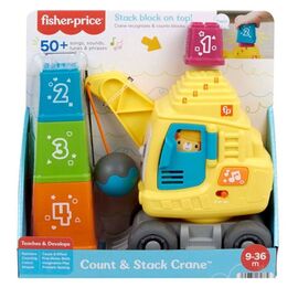 Fisher-Price - Count & Stack Crane (JFF16) / Toys