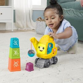 Fisher-Price - Count & Stack Crane (JFF16) / Toys