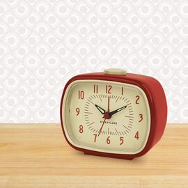Retro Alarm Clock + Red (AC08-R-EU) / Gadgets