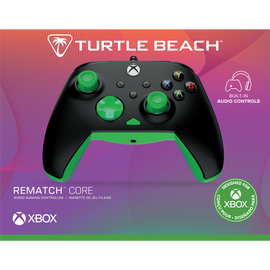 Turtle Beach® Rematch™ Core – Black/Green / Xbox Series X