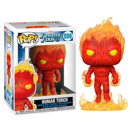 POP figure Marvel Fantastic Four Human Torch - Funko POP - Collectibles - Techbox