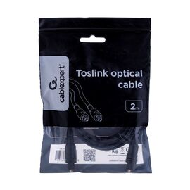 Gembird Toslink, 2m audio cable Black | Techbox
