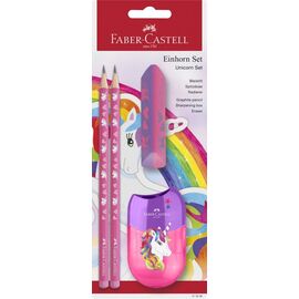 Faber-Castell - Pencil Set Unicorn GP + Accessories (111518) / Toys |  Techbox