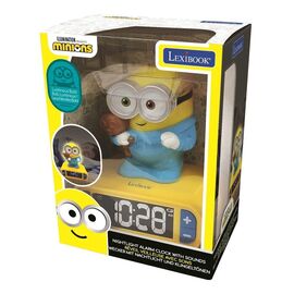 Lexibook - Minions 3D Alarm Clock with Night Light (RL800DES) / Toys