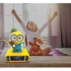 Lexibook - Minions 3D Alarm Clock with Night Light (RL800DES) / Toys