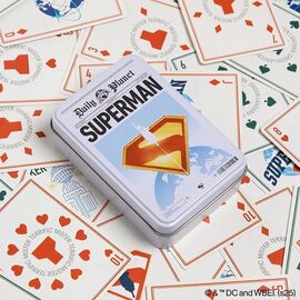 Superman Playing Cards in a Tin / Fan Shop and Merchandise - Board Games - Various - Techbox