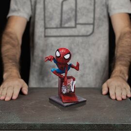 Iron Studios Marvel Comics - Spider-Man Minico Figure / Fan Shop and Merchandise - Figurines - Collectibles - Techbox