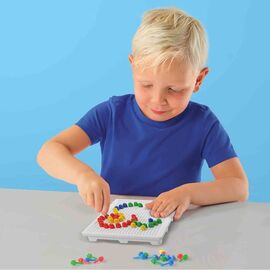 SES Creative - Mosaic Peg Board 100 pcs - (S14046) / Toys