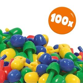 SES Creative - Mosaic Peg Board 100 pcs - (S14046) / Toys