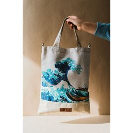 The Great Wave off Kanagawa shopping bag - Bags, Backpacks & Luggages - Fashion - Techbox
