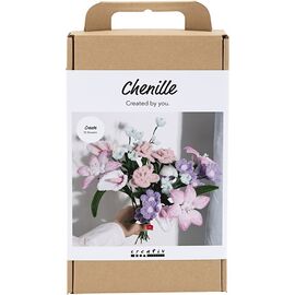 Creativ - Craft Kit Pipe Cleaner Flowers, Flowers, pastel colours, 1 pack - () / Toys