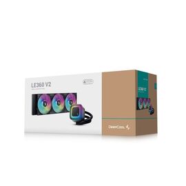 DeepCool LE360 V2 Processor All-in-one liquid cooler 12 cm Black 1 pc(s) | Techbox
