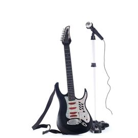 Music - Electric Guitar with Microphone & Stand (501073) / Toys