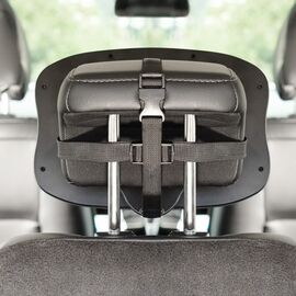Reer - BabyView Car Mirror with Light - Grey - 29 x 8 x 24 cm / Baby and Children