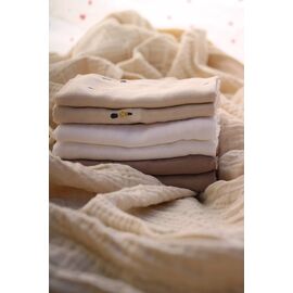 Vanilla Copenhagen - Muslins 6 Pack - Cozy Grey - 70 x 70 cm (MUSL8524) / Baby and Children