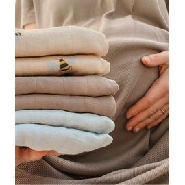 Vanilla Copenhagen - Muslins 6 Pack - Honeybee, Oyster Grey, Oak, Blue - 70 x 70 cm (MUSL8123) / Baby and Children