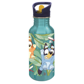 Stor - BLUEY ALU bottle sipper - Blue - 545 ml / Toys |  Techbox