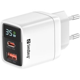 Sandberg - 2in1 Charger 1xUSB-C 1xUSB 35W / Electronics