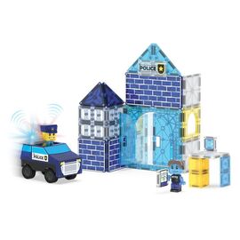 MAGNA-TILES - Police Station 36 pcs (90352) / Toys