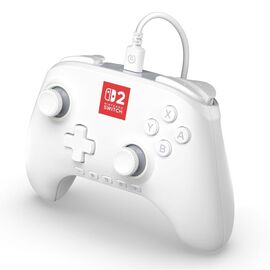 PowerA Advantage Wired Controller for Nintendo Switch 2 with Lumectra - White / Nintendo Switch 2 | Techbox