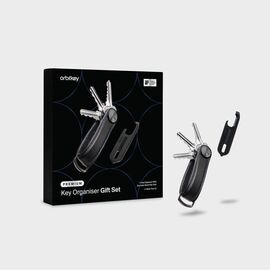 ​Orbitkey - Gift Set - Key Organiser Pro + Multitool V2 - Black / Gadgets