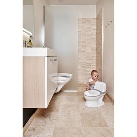 BabyDan - Potty w. Flush Sound - White / Baby and Children