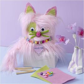 Craft Kit Sewing - Cat - assorted colours (977882) / Toys