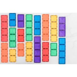 Connetix - Rainbow Rectangle Pack - 18 Pieces (CT-R-00018-RE) / Toys