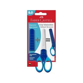 Faber-Castell - School scissors Grip - Blue (181549) / Toys |  Techbox