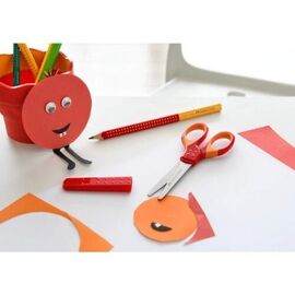Faber-Castell - School scissors Grip - Red (181550) / Toys |  Techbox