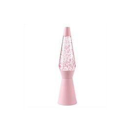 iTotal - Spaceship Glitter Lamp - Pastel Pink - 40 cm / Toys